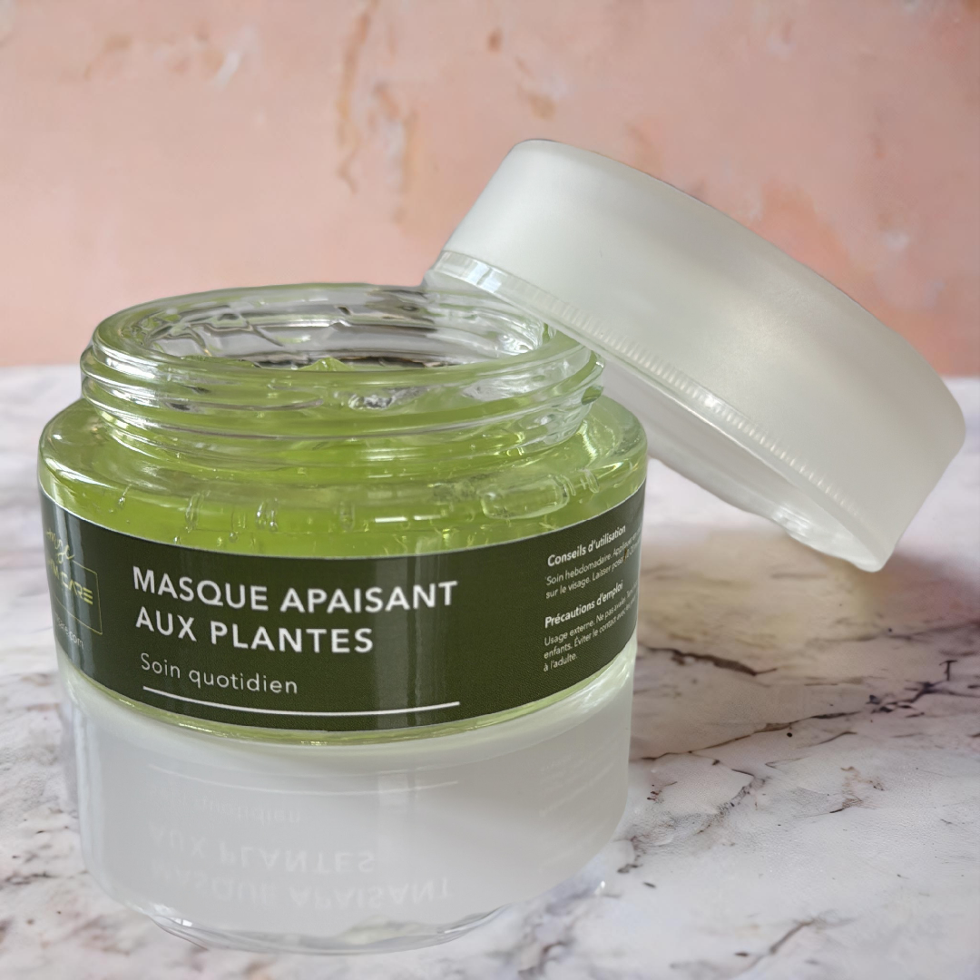 MASQUE APAISANT AUX PLANTES