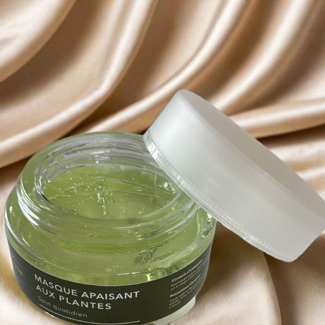 MASQUE APAISANT AUX PLANTES
