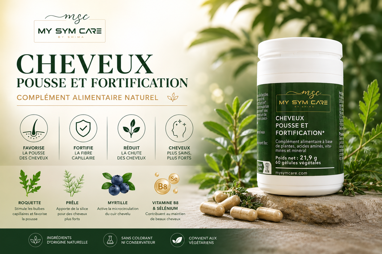 CHEVEUX POUSSE ET FORTIFICATION*