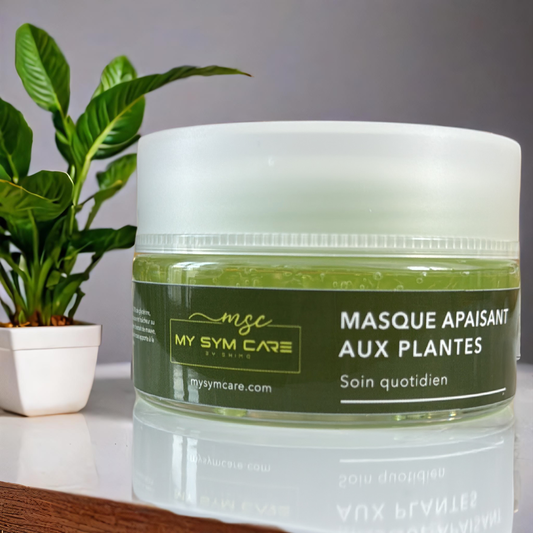 MASQUE APAISANT AUX PLANTES